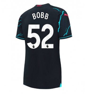 Manchester City Oscar Bobb #52 Tredje Tröja Kvinnor 2023-24 Kortärmad